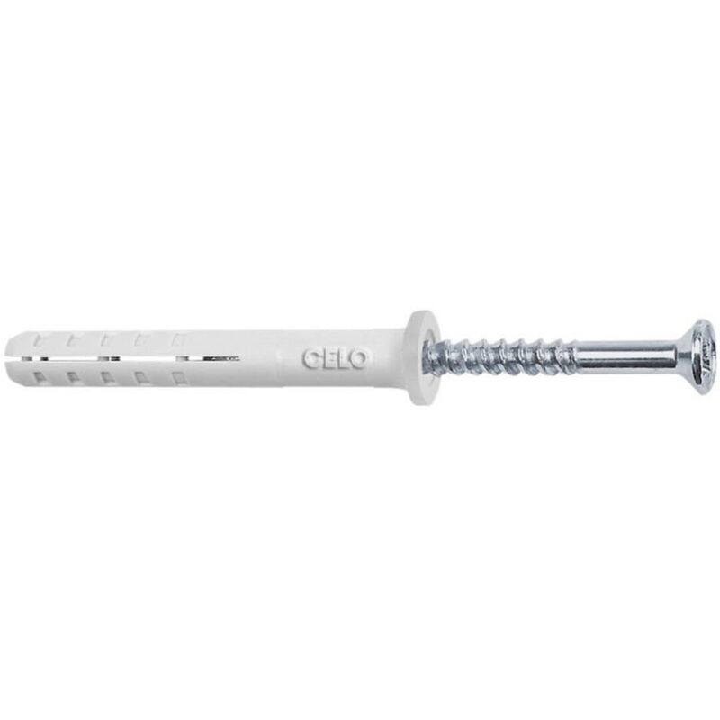 foto del prodotto dadi e viti celo np 6 x 40 mm acciaio testa piatta zincato 100 unit 