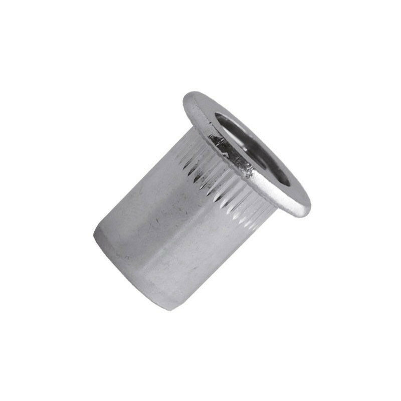 foto del prodotto dado a testa piatta scell it m4 in acciaio zincato l.12,5 mm dr.6 mm confezione da 500 tcd0440
