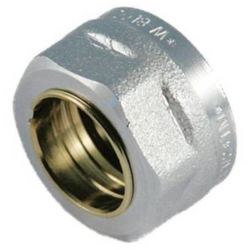 foto del prodotto dado cromato con ogiva e guarnizione per tubo rame 1 2 x 14 tiemme