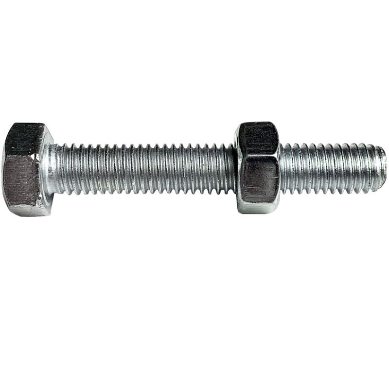 foto del prodotto dado esagonale viswood finitura zincata 10 x 40 mm set di 10 