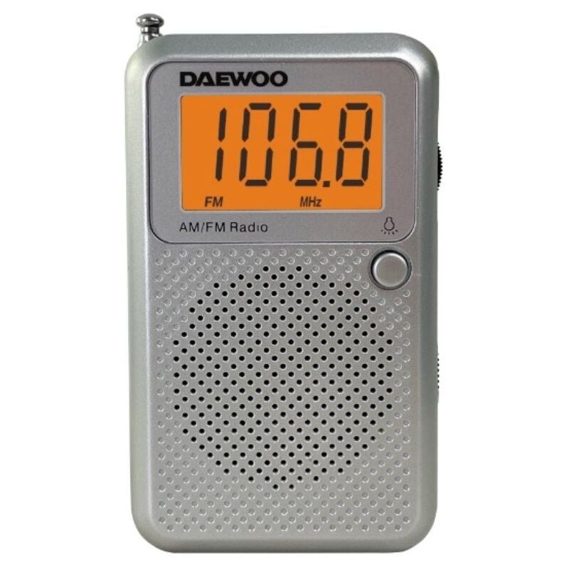 foto del prodotto daewoo radio portatile dw1115 grigio