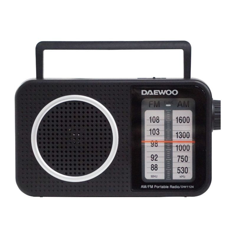 foto del prodotto daewoo radio portatile dw1124 nero