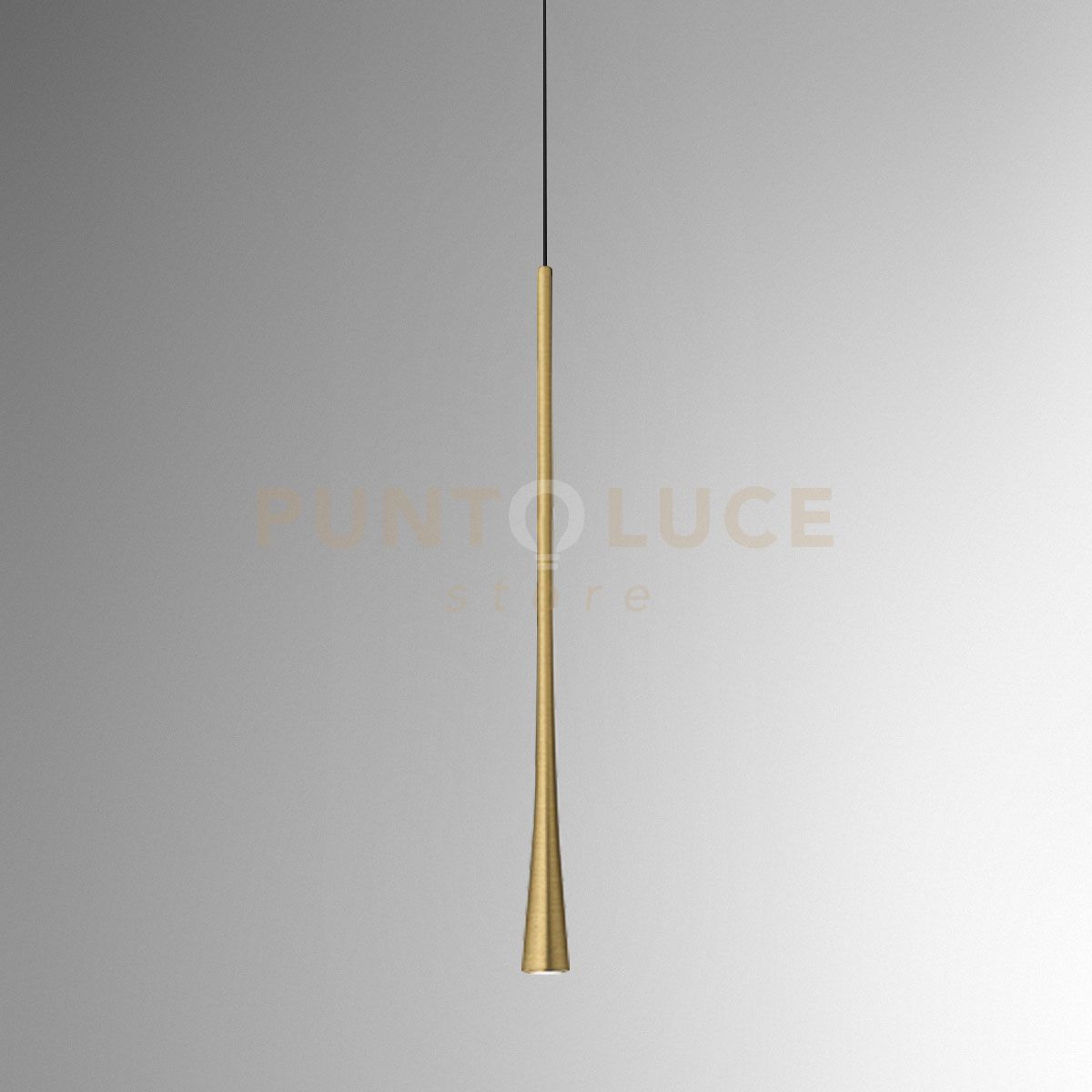 foto del prodotto dafne s g - sospensione oro in alluminio a led 213lm 3000k 7w