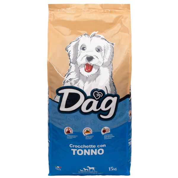 foto del prodotto dag dog adult all breeds tonno - tonno - croccantini per cani - spedizione gratis da 39€