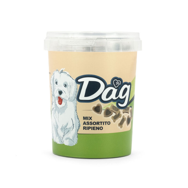 foto del prodotto dag dog adult snack mix ripieno 250 gr mix ripieno 1 ordine scegli lo sconto bzr5 bzr20 200 punti fedelt 