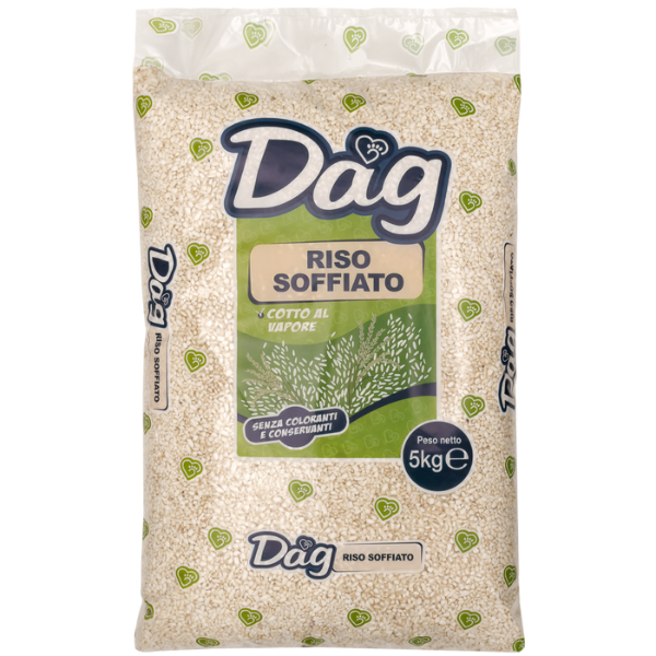 foto del prodotto dag riso soffiato - 5 kg - croccantini per cani - spedizione gratis da 39€