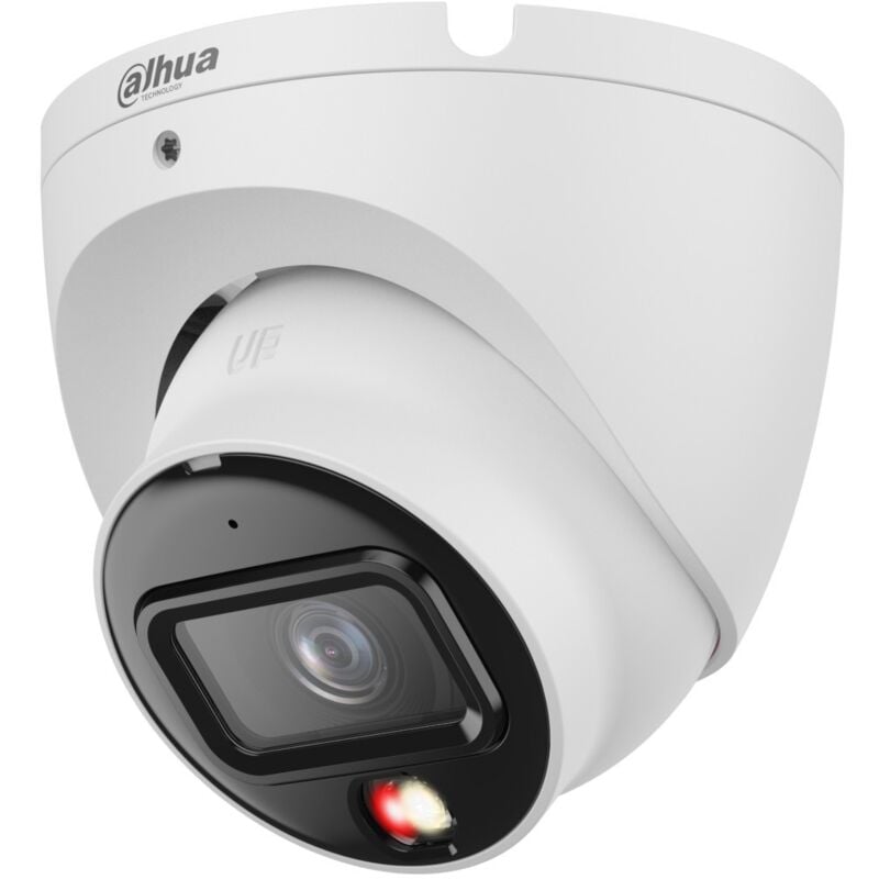foto del prodotto dahua 6mp smart dual light 2.8mm turret ip poe ipc hdw1639t a il