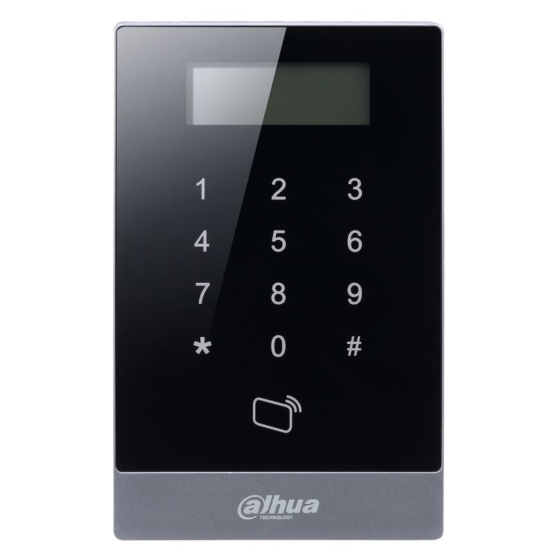 foto del prodotto dahua asi1201a d lettore standalone con display e touch, card 125 khz, pswd
