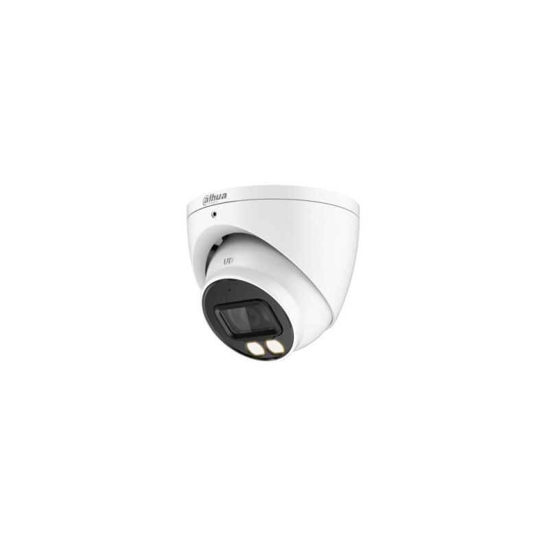 foto del prodotto dahua dh hac hdw1200tp il a hybrid camera turret lite smart dual light 2mp ir 40m with audio 2.8mm