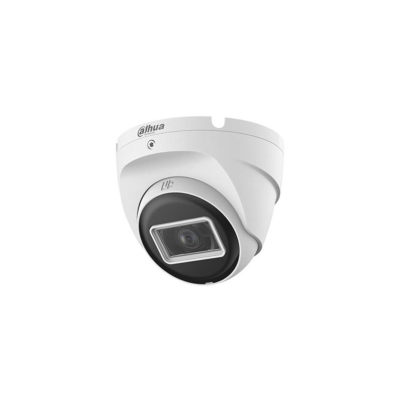 foto del prodotto dahua hac t2a21 ua telecamera dome eyeball hdcvi ibrida 4in1 full hd 2mp 2.8mm smart ir audio osd ip67