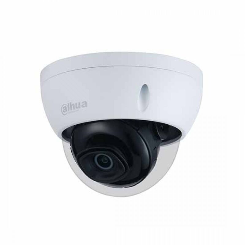 foto del prodotto dahua ipc hdbw2231e s s2 telecamera antivandalica dome ip 2mpx full hd 1080p 2.8mm slot sd wdr ivs starlight poe ip67 ik10