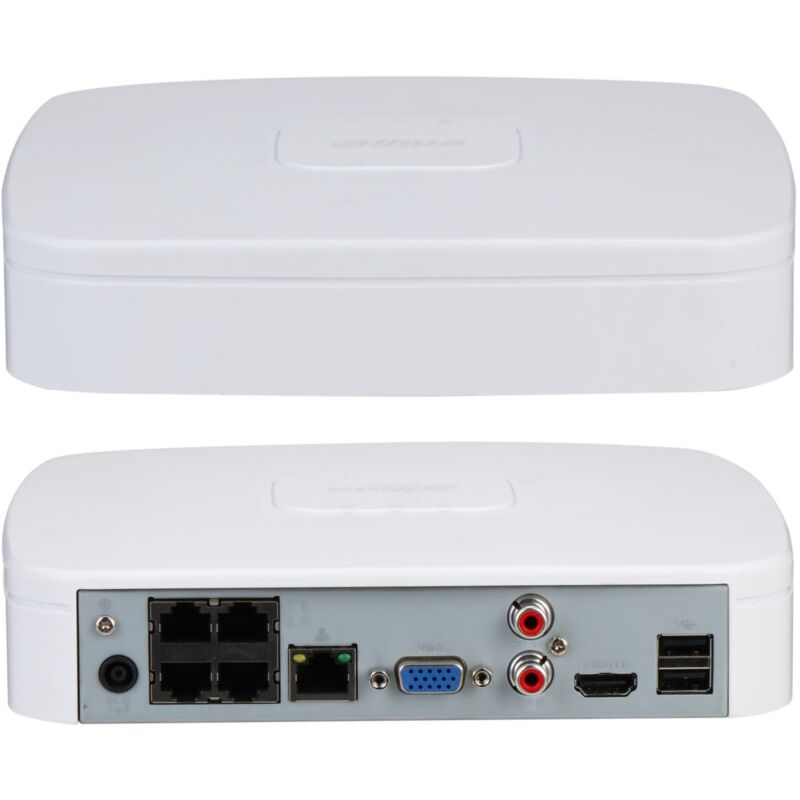 immagine 0 del prodotto dahua nvr poe 4ch smart 1u 4poe 1hdd lite nvr2104 p 4ks3