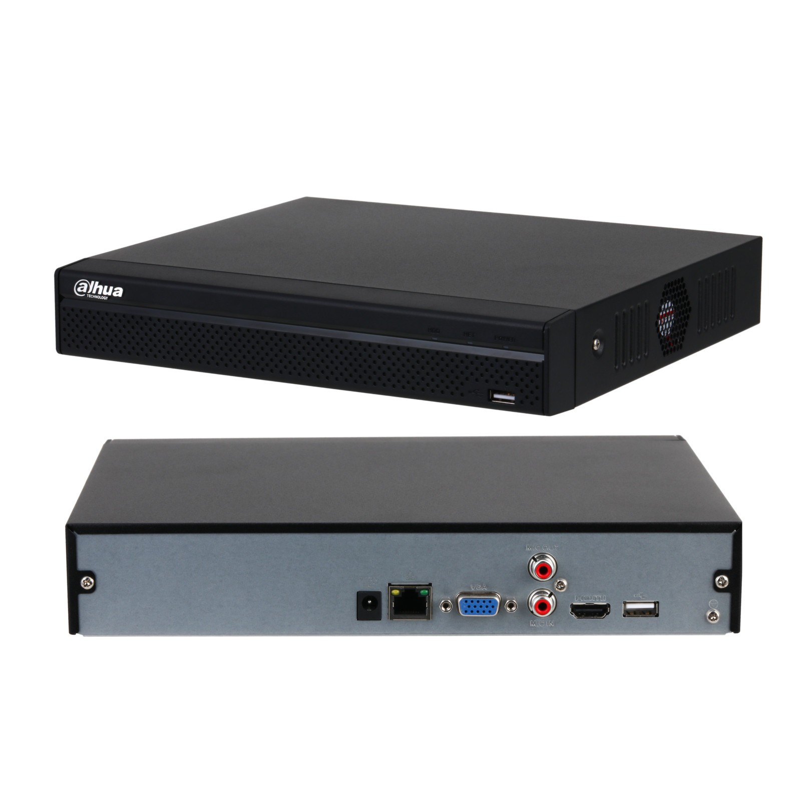 foto del prodotto dahua nvr registratore 8ch 1u serie lite nvr4108hs-4ks3