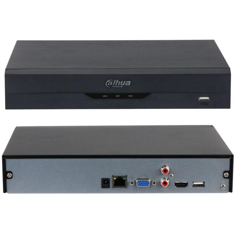 foto del prodotto dahua nvr videosorveglianza 8ch wizsense 80 mbps nvr4108hs ei