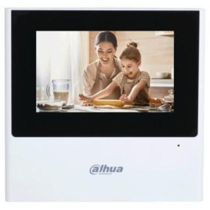 foto del prodotto dahua technology vth2611l-wp sistema per video-citofono nero bianco