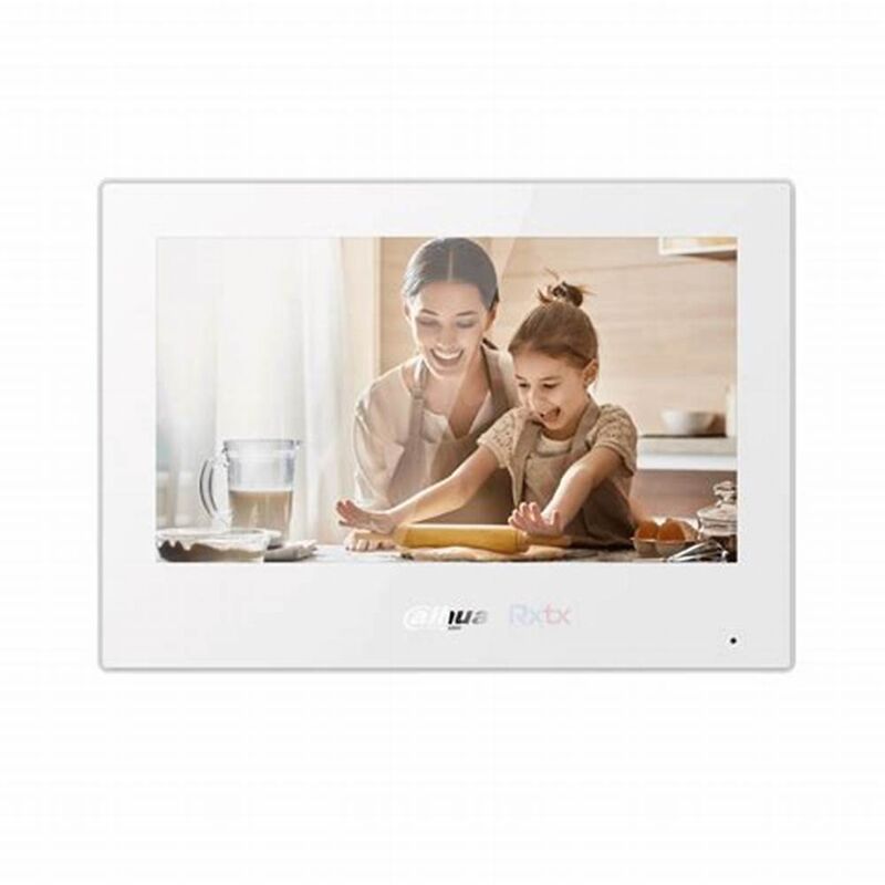 foto del prodotto dahua - vth5321gw-w - monitor interno vth ip wi-fi 7' bianco android