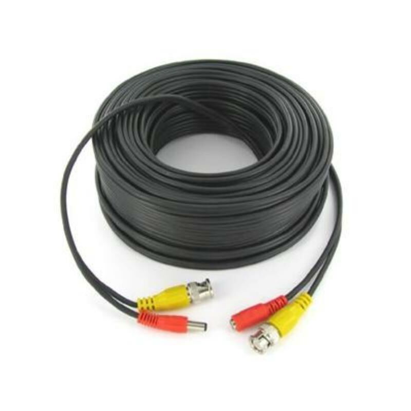 foto del prodotto dahua wc146 matassa di cavo coassiale micro cavo di alimentazione da 46mt con bnc e jack gia crimpati dahua