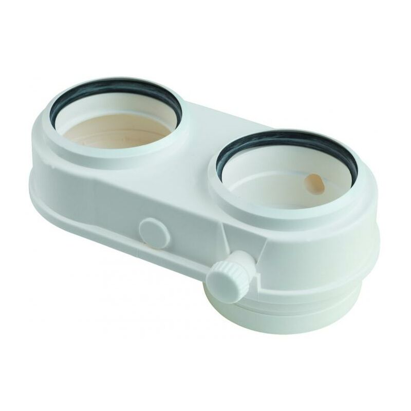 foto del prodotto daikin attacco fumi sdoppiato dn 80 80 per caldaia a condensazione d2c drdecop8080ba