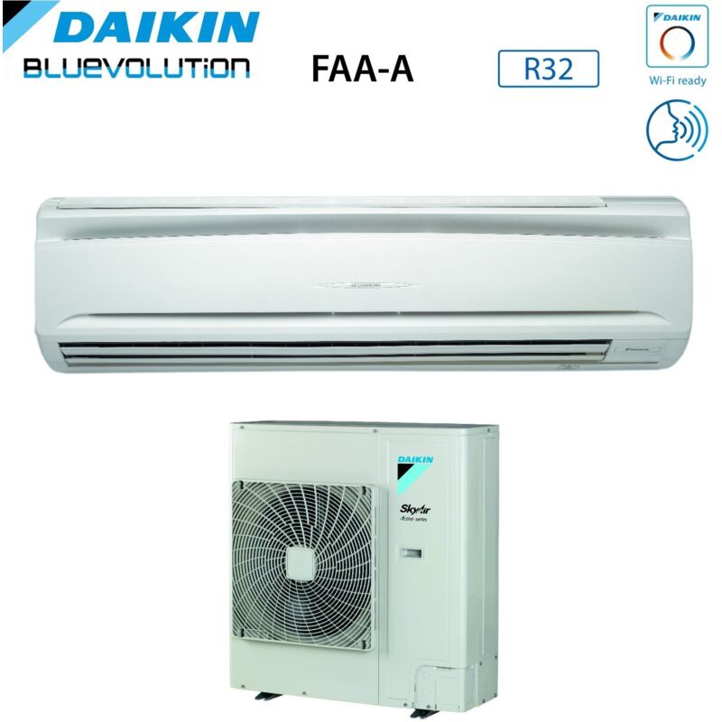 foto del prodotto daikin climatizzatore condizionatore bluevolution skyair active series inverter serie faa a 36000 btu faa100a azas100mv1 r 32 wi fi optional