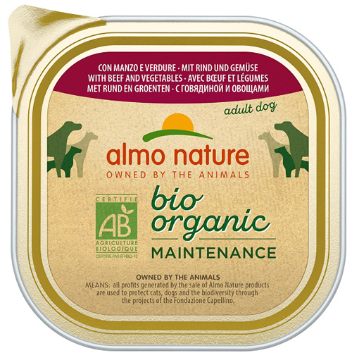 foto del prodotto daily menu bio dog man ver300g