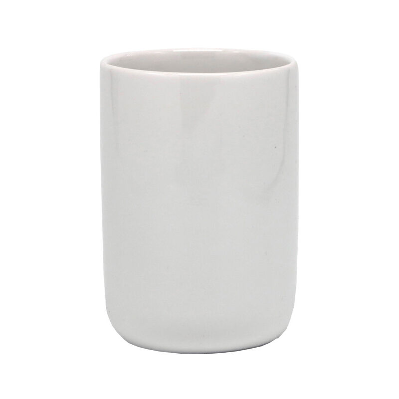 foto del prodotto daira portaspazzolino in ceramica, bianco dai27bi optima