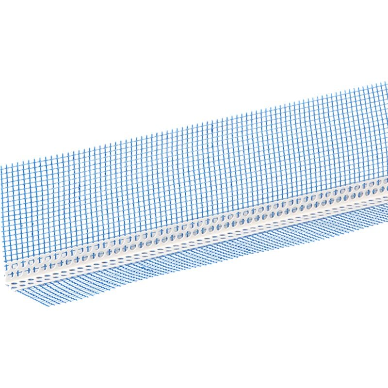 foto del prodotto dakota angolare pvc standard con rete 100x100 mm lunghezza mt. 2,5 confezione 50 pz 