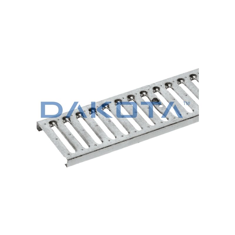 foto del prodotto dakota griglia in acciaio zincato lung. 100 larg. 20 alt. 2 cm 