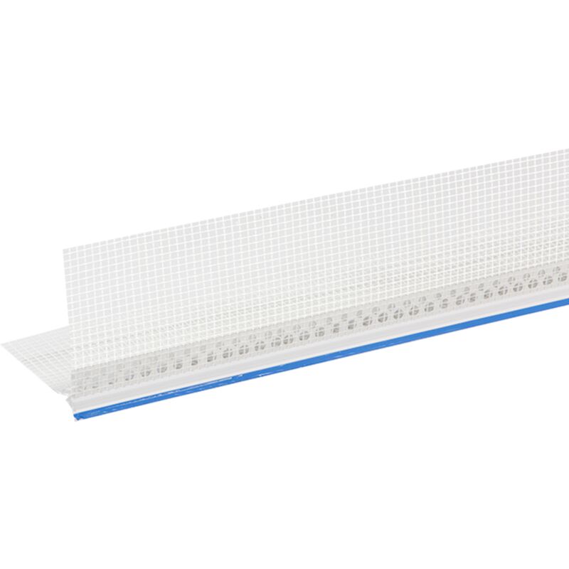 foto del prodotto dakota rompigoccia strip blu con rete misura cm.10x10 lung. 2,5 mt confezione 20 pz 