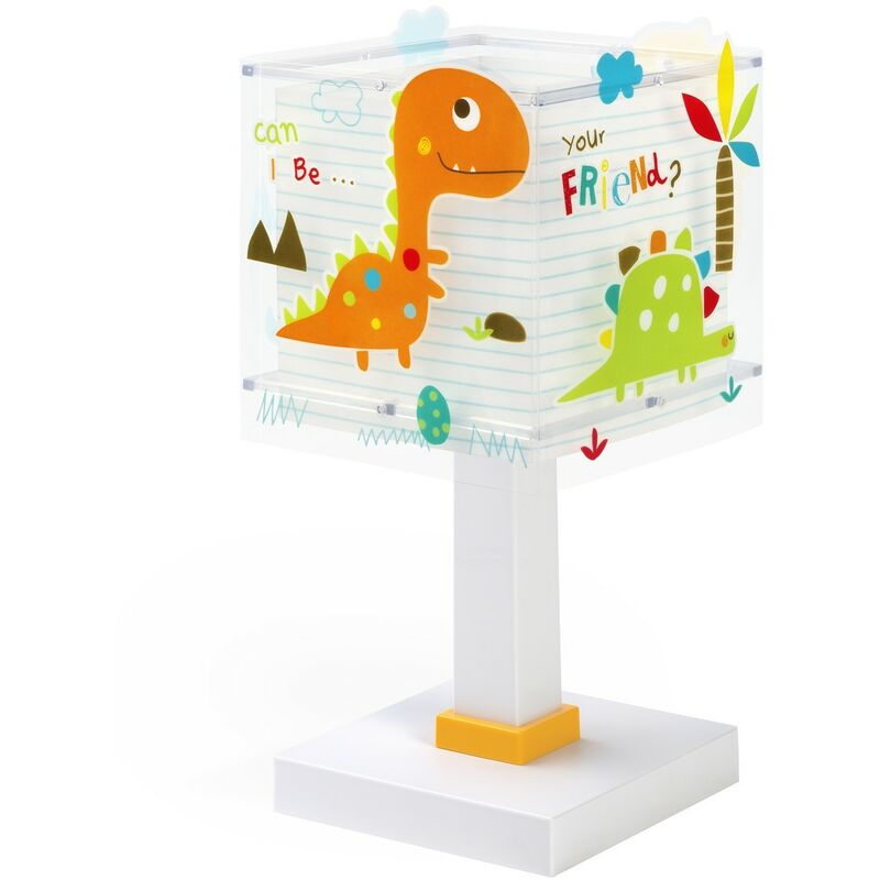 foto del prodotto dalber lampada da comodino dinosauri