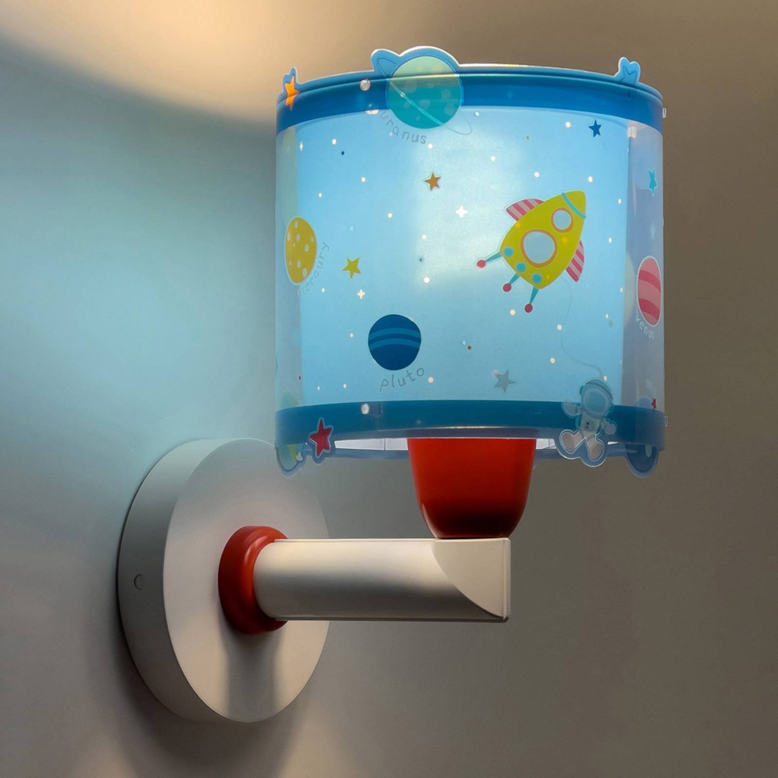 foto del prodotto dalber planets applique da bambini con spina