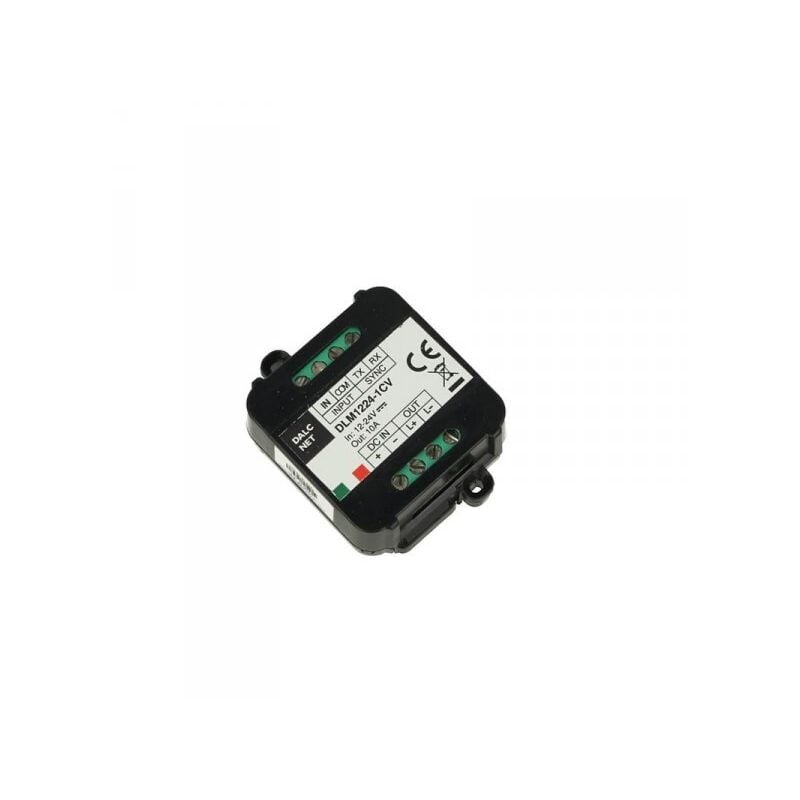 foto del prodotto dalcnet dlm1224 1cv led dimmer master slave amplificatore pwm 12v 24v 10a pulsante n.o. 0 1 10v potenziometro