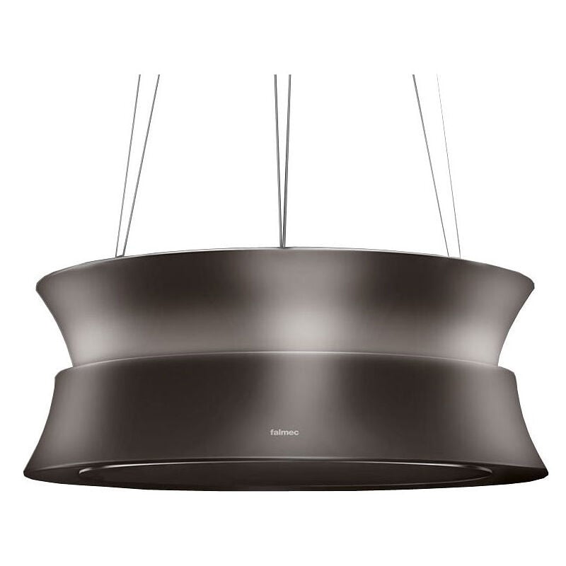 foto del prodotto dama. potenza massima di estrazione 600 m h, tipo di estrazione aspirante, emissione acustica 67 db. tipo cappa aspirante a isola, colore del