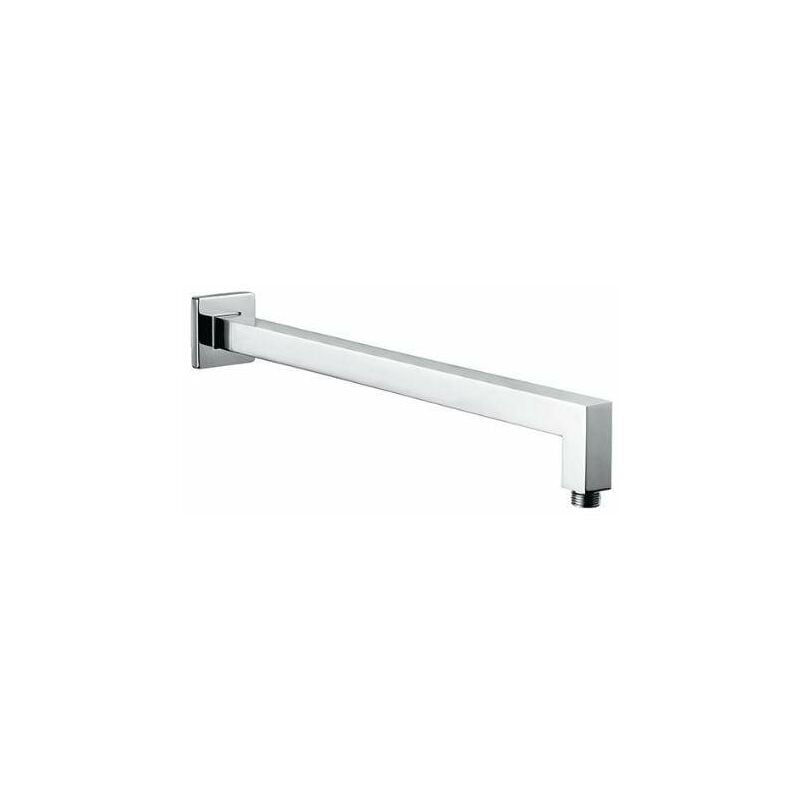 foto del prodotto damast braccio doccia quadro 350 mm in colore cromo cassiopea 12609 cromo 350mm