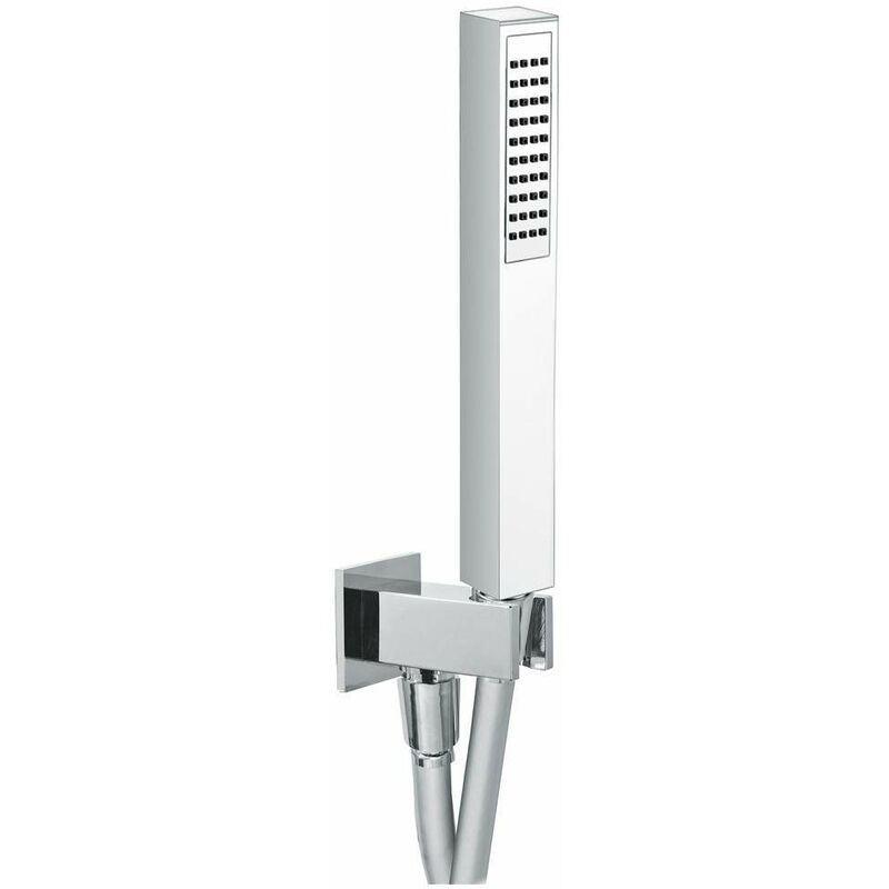 foto del prodotto damast doccia duplex con presa acqua elegance quadro 13716 cromo