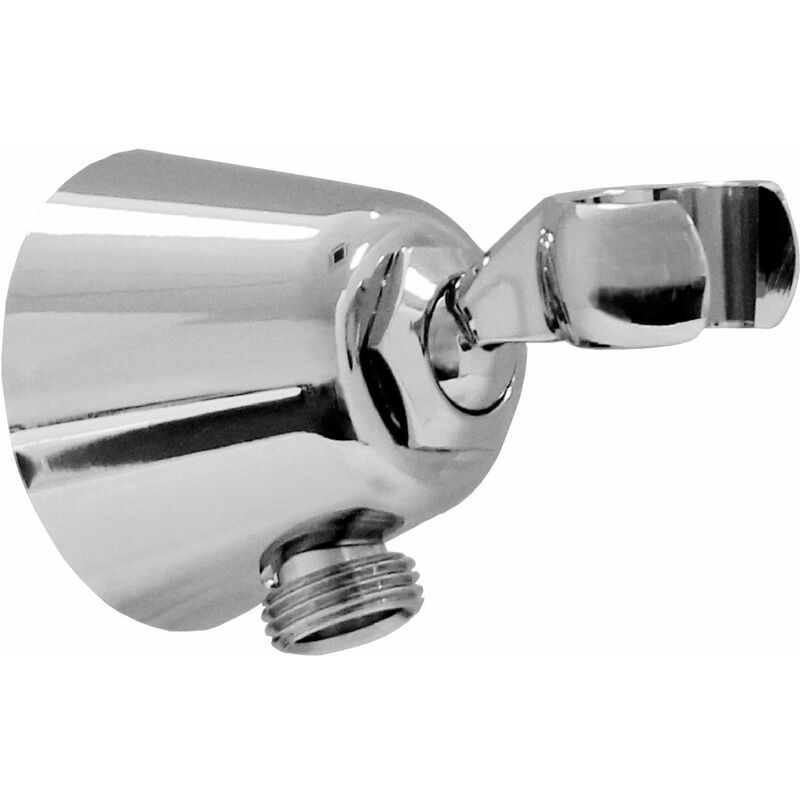 foto del prodotto damast presa acqua con supporto e rosone 13806 cromo