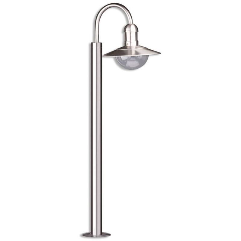 foto del prodotto damion in grigio da acciaio inox lindby