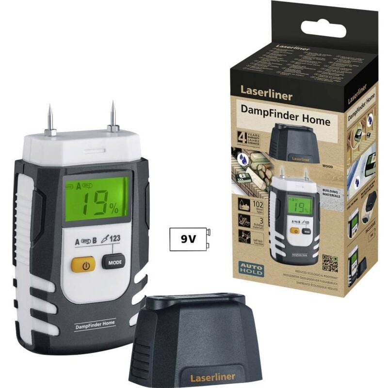 foto del prodotto dampfinder home misuratore di umidit per materiali laserliner