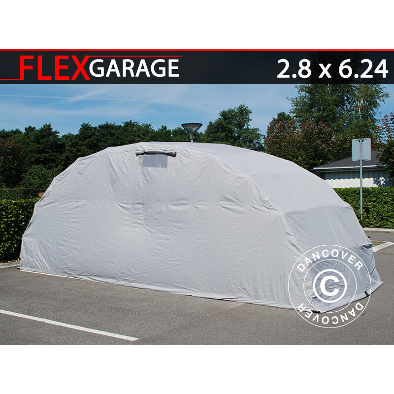 foto del prodotto dancover box auto auto , 2,8x6,24x2,3m, grigio