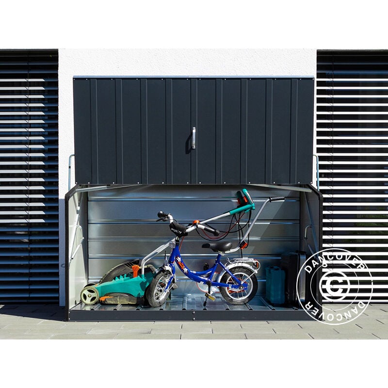 foto del prodotto dancover box porta attrezzi da giardino, storeguard, trimetals,