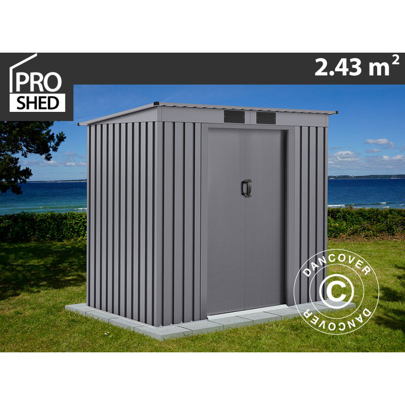 foto del prodotto dancover - casetta da giardino, 2,01x1,21x1,76m, 2,43m , proshed , alluminio