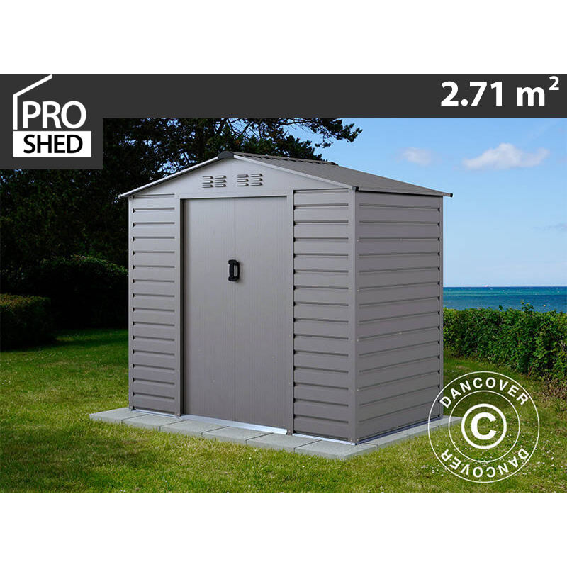 foto del prodotto dancover casetta da giardino 2,13x1,27x1,90m, 2,71m , proshed , alluminio