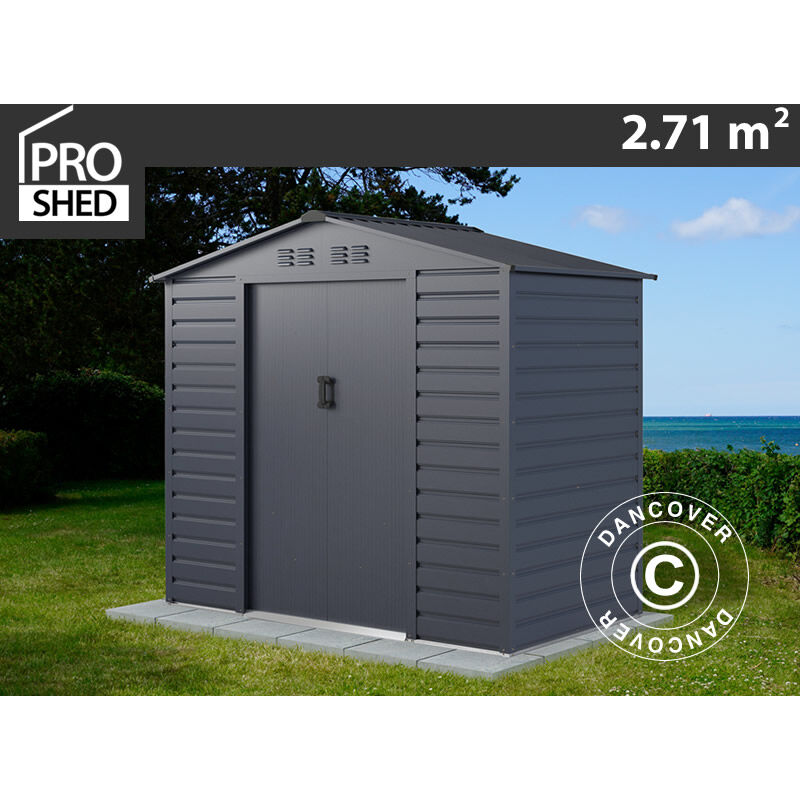 foto del prodotto dancover casetta da giardino 2,13x1,27x1,90m, 2,71m , proshed , antracite