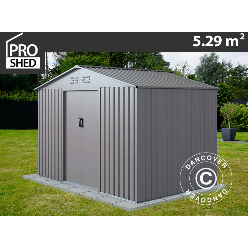 foto del prodotto dancover casetta da giardino 2,77x1,91x1,92m, 5,29m , proshed , alluminio