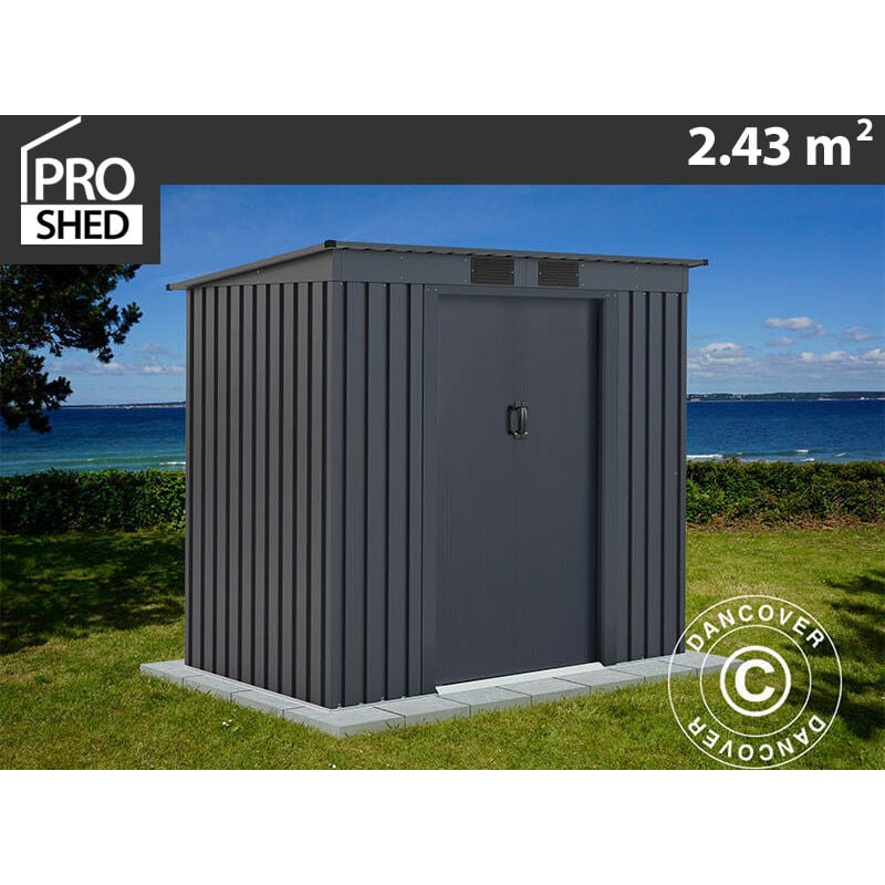 foto del prodotto dancover casetta da giardino con tettoia piatta 2,01x1,21x1,76m,
