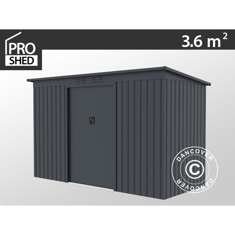 foto del prodotto dancover casetta da giardino con tettoia piatta 2,77x1,30x1,73m,