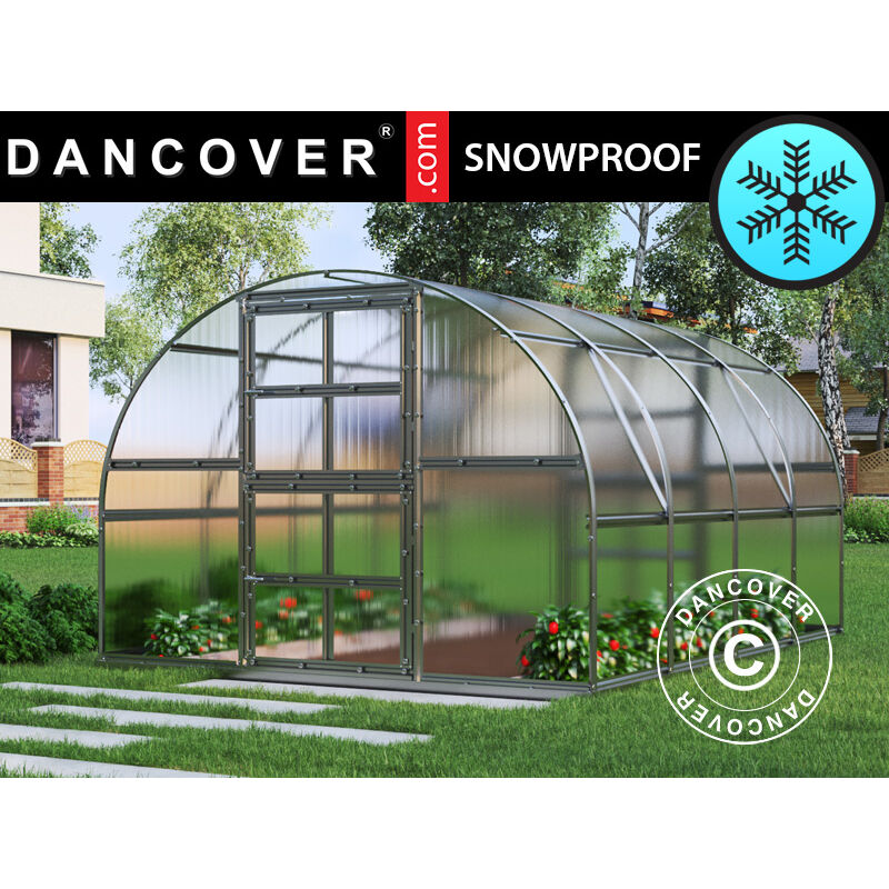 immagine 0 del prodotto dancover serra in policarbonato titan arch 320, 12m , 3x4m, argento