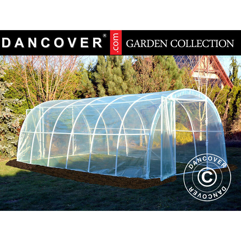 foto del prodotto dancover serra tunnel 130, 3x6x2,1m, 18m , transparente