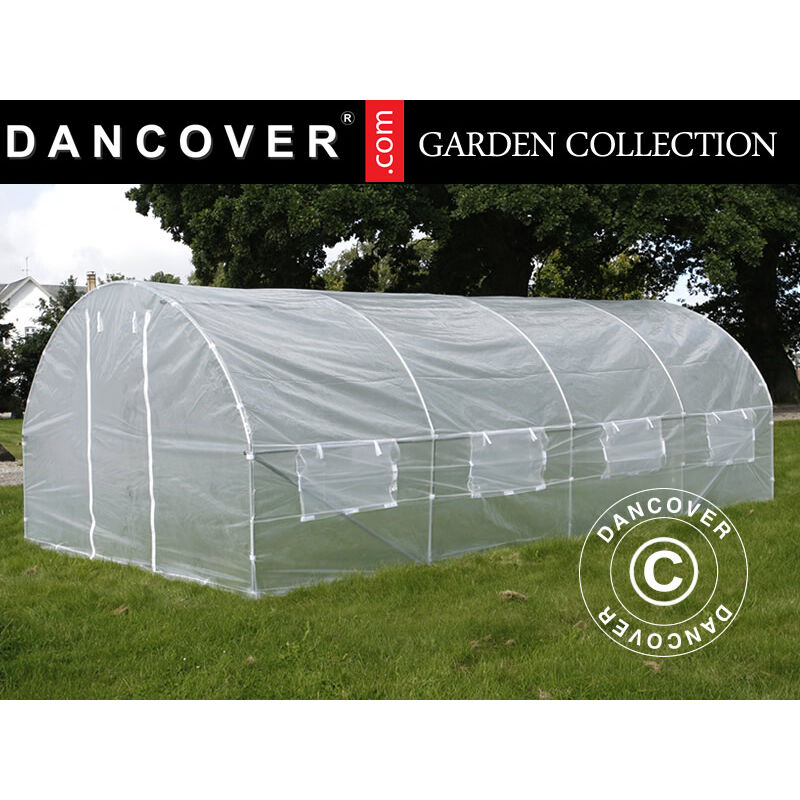 foto del prodotto dancover serra tunnel 3x6x2m, 18m , transparente