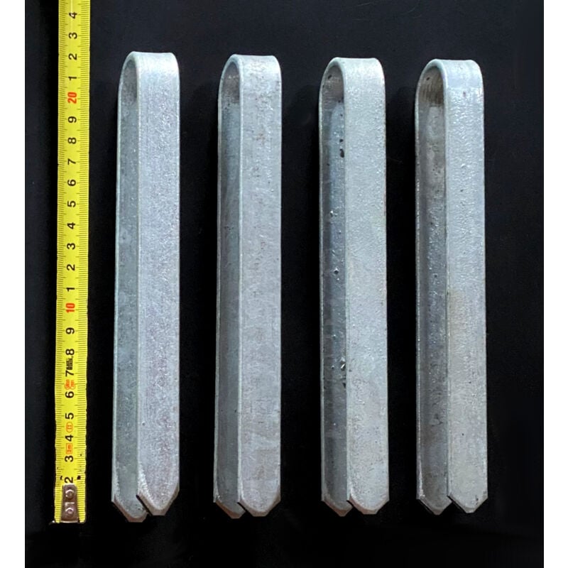 foto del prodotto dandibo 4 pezzi ancoraggio a terra zincato m ancoraggio a terra per arco a rosa 22 cm picchetti picchetto a terra picchetto a terra fissaggio set di