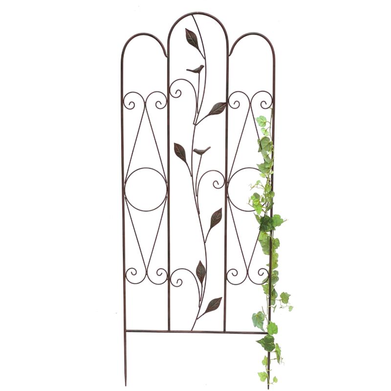 foto del prodotto dandibo aiuto per l arrampicata traliccio in metallo 120 cm 93993 aiuto per l arrampicata tassello a terra porta fiori colonna per l arrampicata
